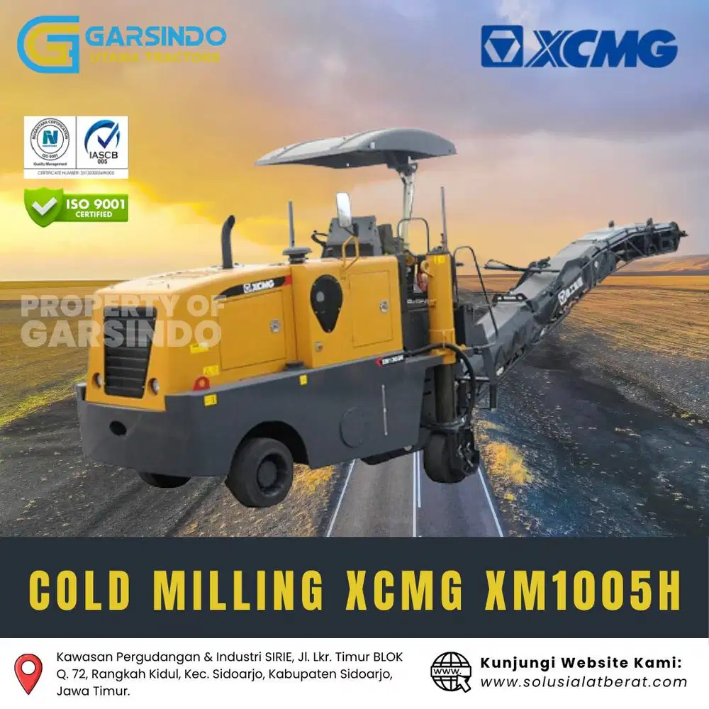 Cold Milling XCMG XM1005H | Surabaya | Harga Terbaik Jawa Timur 2026