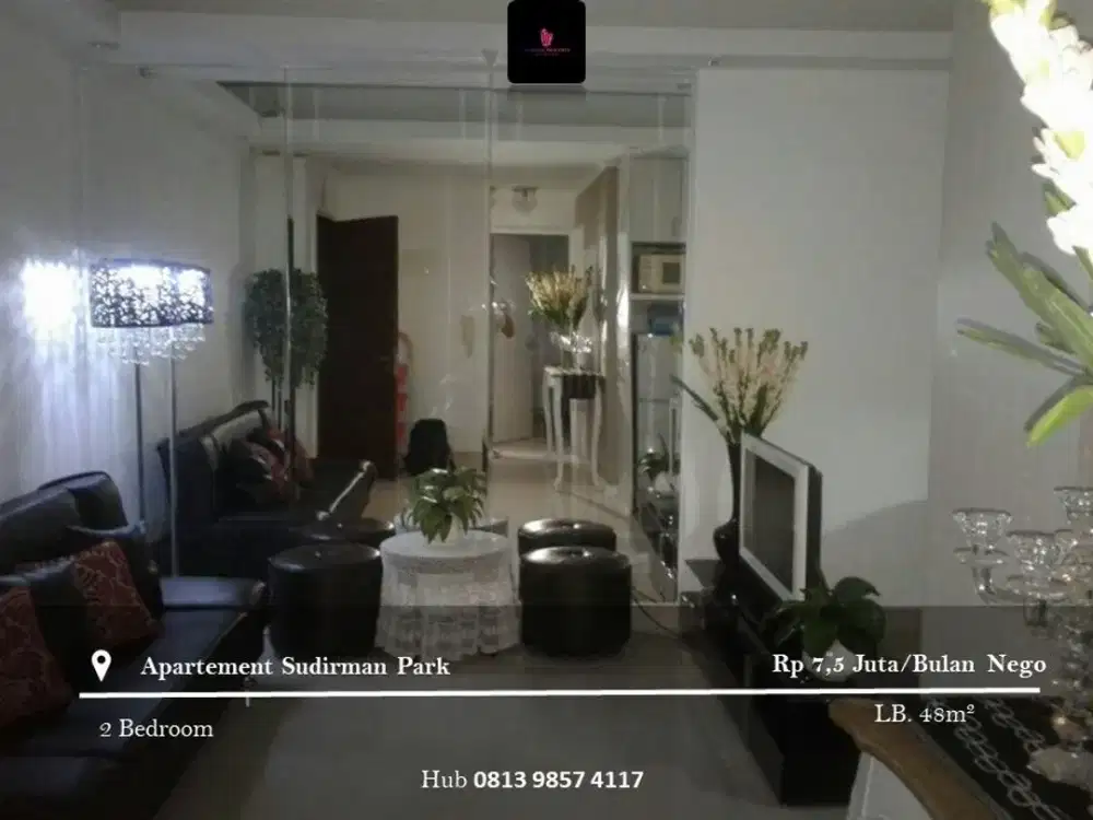 Disewakan Apartement Sudirman Park Low Floor 2BR Furnished