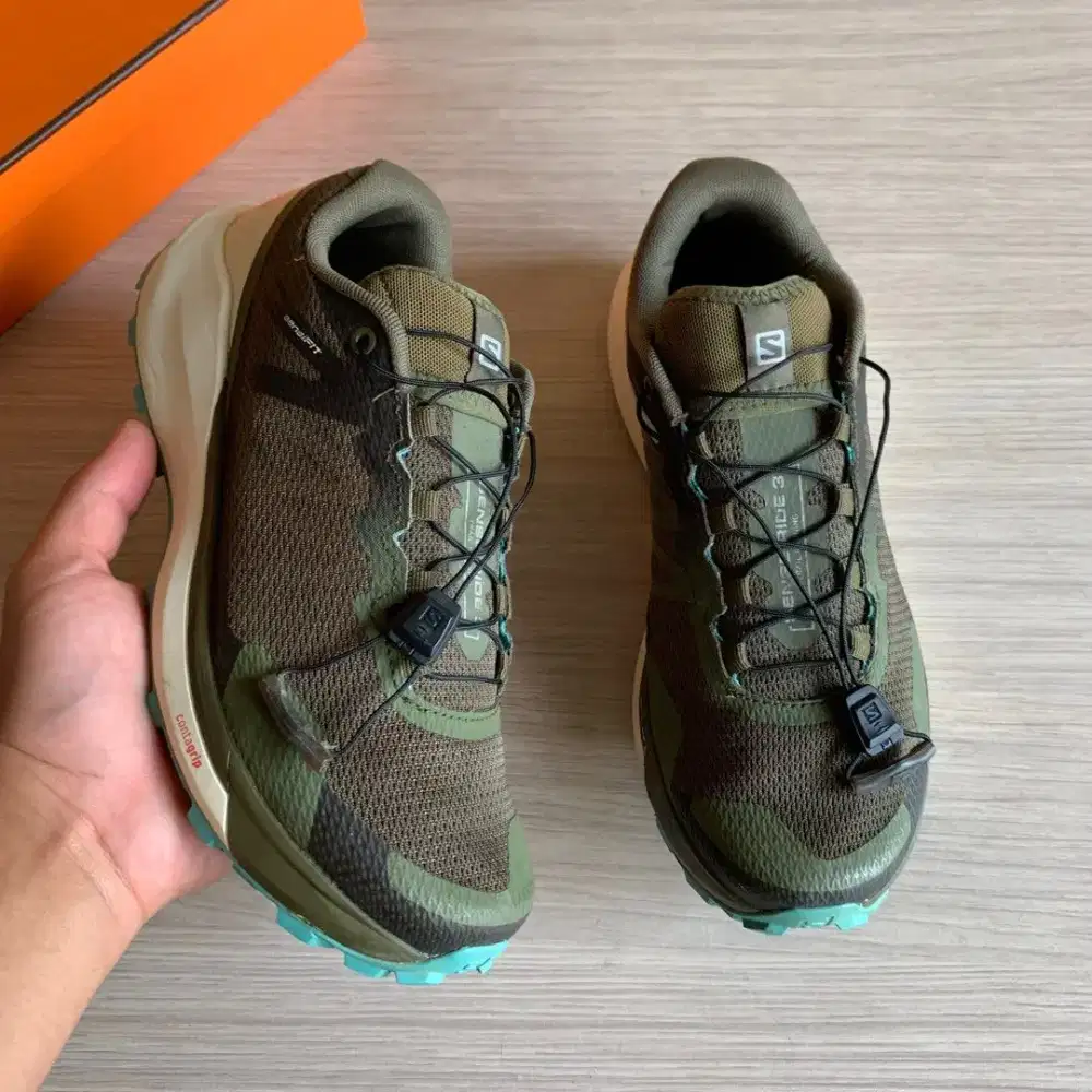 Salomon Sense Ride 3 sepatu trail running outdoor second 38