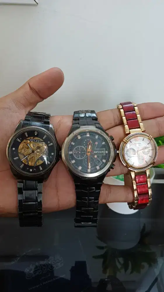 Jual 3 Jam Tangan Preloved