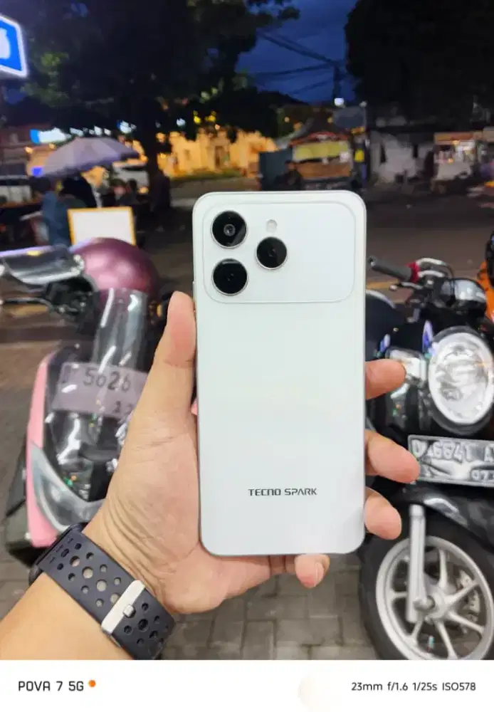 LIKE NEW 99.9% MULUS, TECNO SPARK 40 RAM 6/128GB, GARANSI S.D 2027