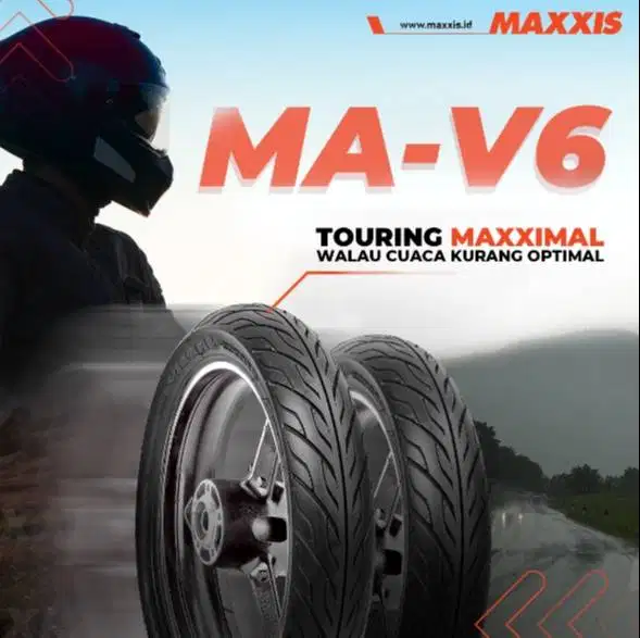 Ban Maxxis 80/90-14 MA-V6 TUBELESS