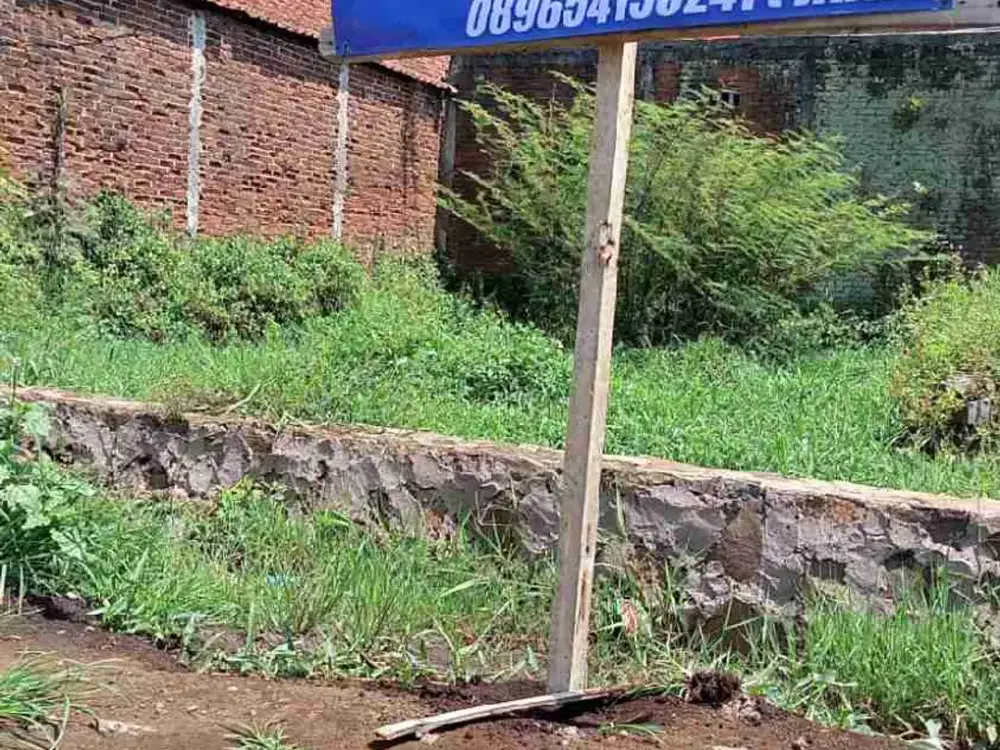 Dijual tanah sudah pondasi