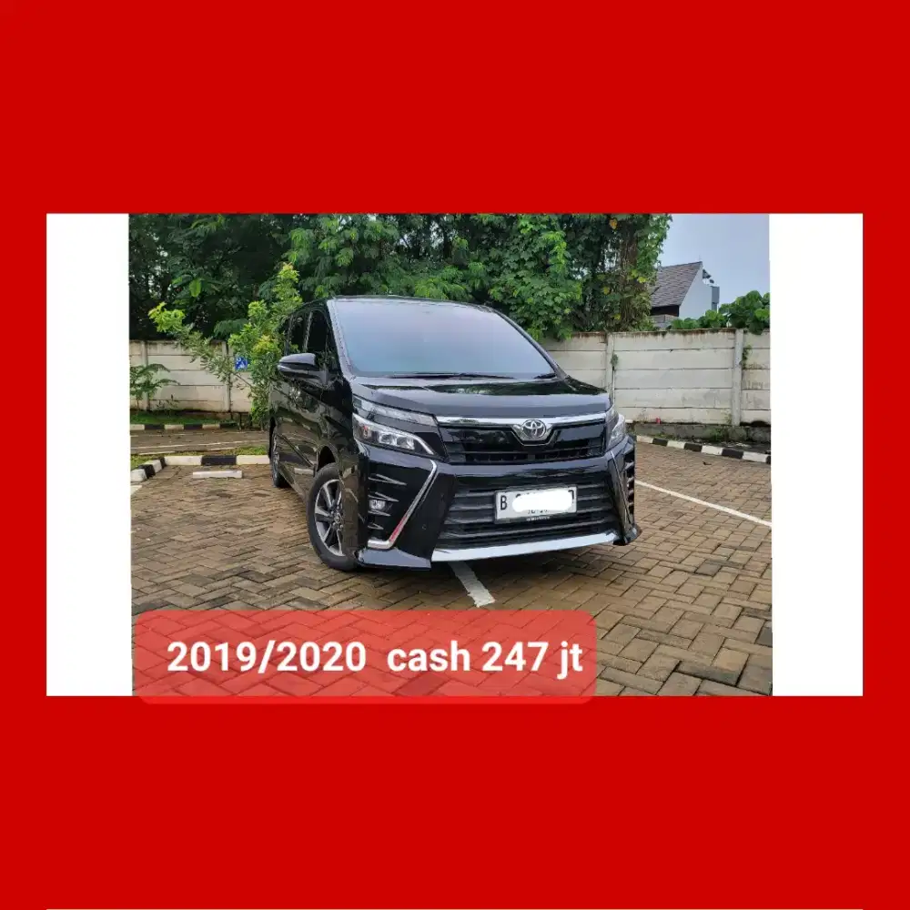 Dijual Voxy 2019/2020 cash 247 jt