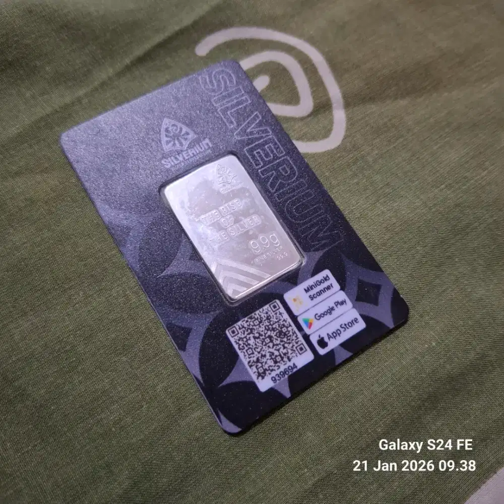 Silverium perak 33gram