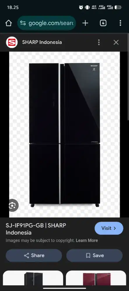 Promo spesial premium nya kulkas sharp 4 pntu, elektronik city MBK