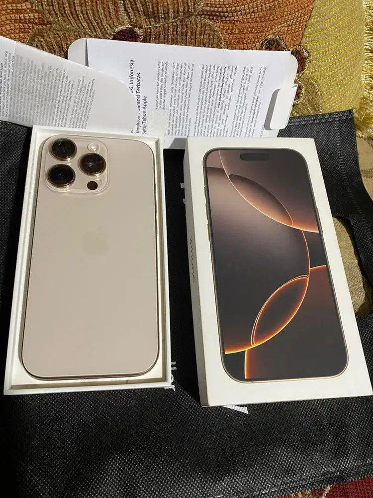 Dijual iphone 16 pro (128gb ex ibox)