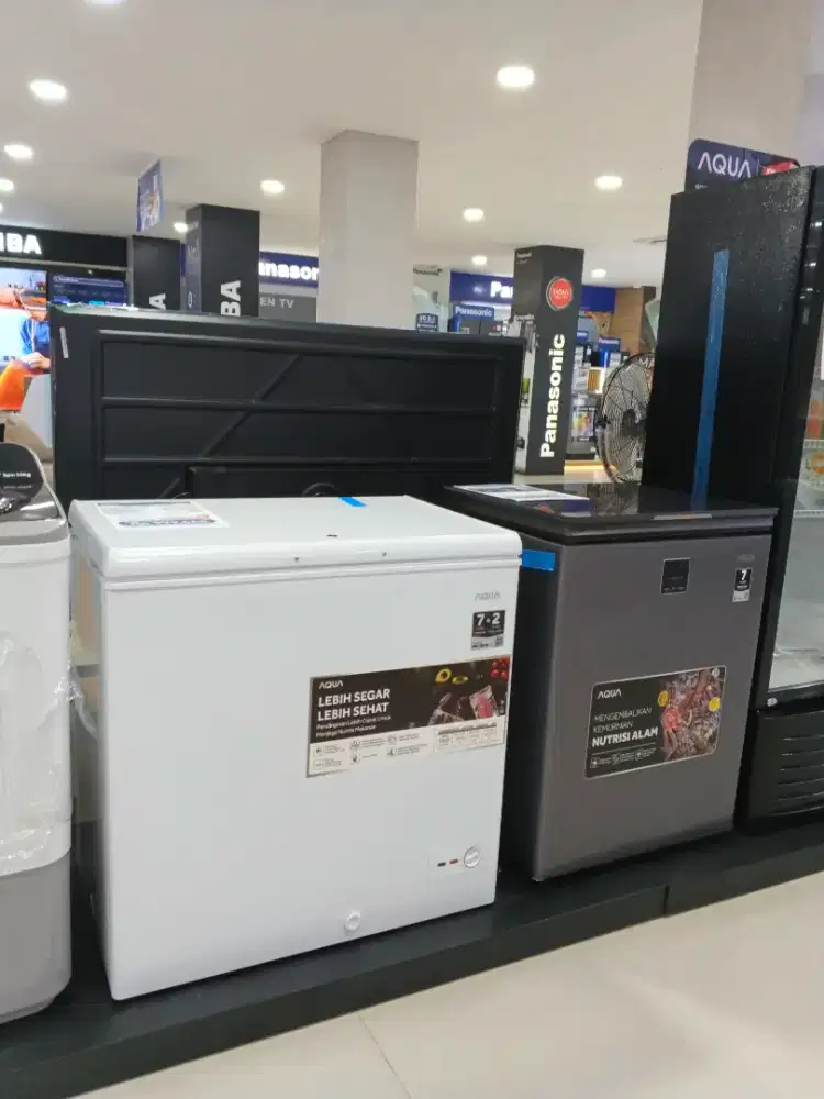 Frezer box pembeku credit tanpa dp Syarat ktp asli aja Minat chat