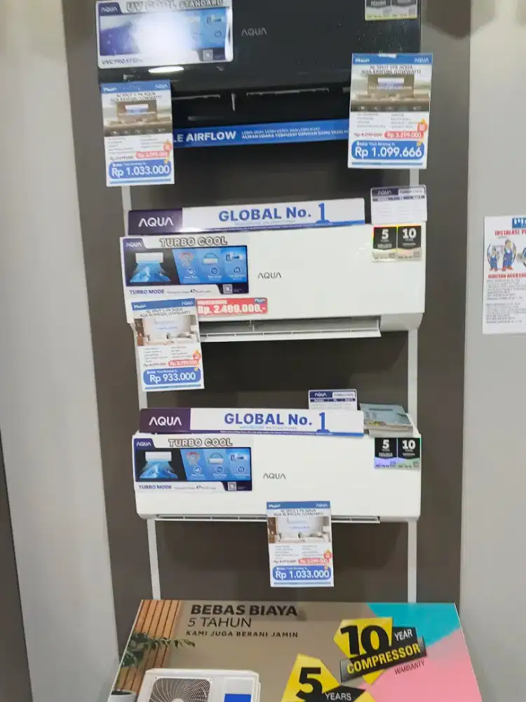 Kredit ac atau pendingin ruangan tanpa dp Syarat ktp asli aja