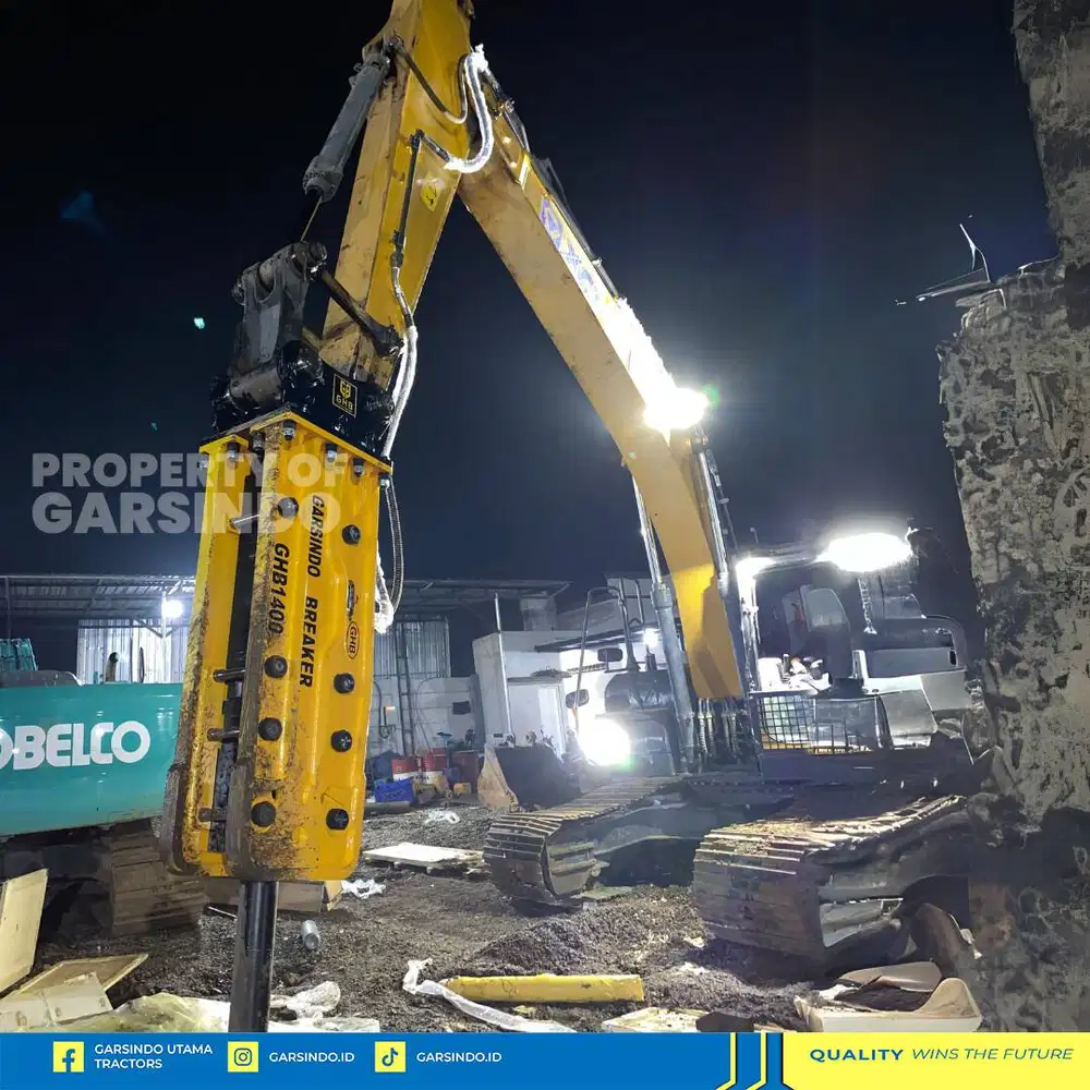 Brand New GHB Hydraulic Breaker Attachment Harga Terbaik Tahun 2026!