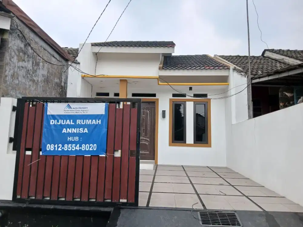 DIJUAL RUMAH MURAH AKSES CEPAT KE KLINIK / PUSKESMAS DI PERUMAHAN BEKASI TIMUR REGENCY 3