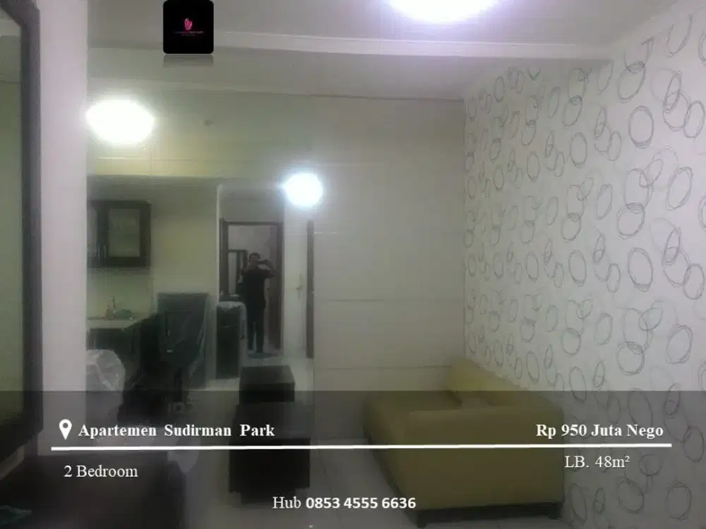 Dijual Apartement Sudirman Park Low Floor 2BR FF