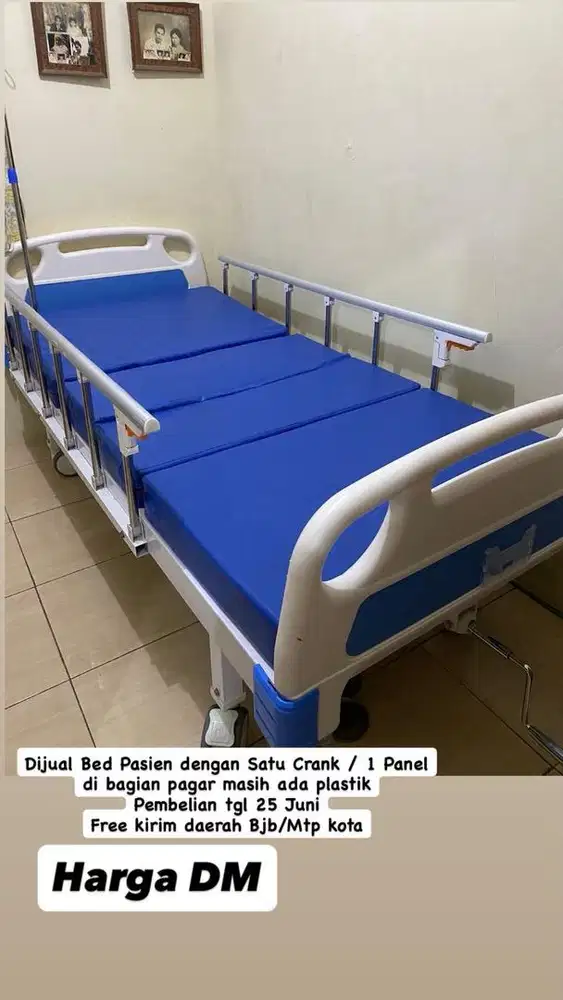 Jual Bed Satu Creng/ 1 panel