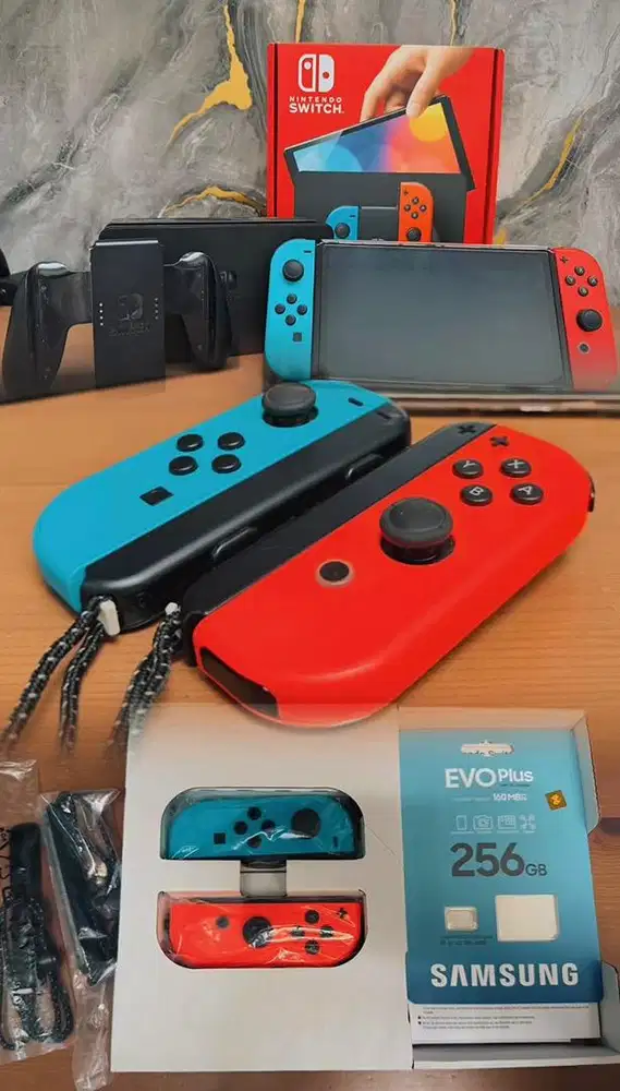 Nintendo switch oled console CFW 256