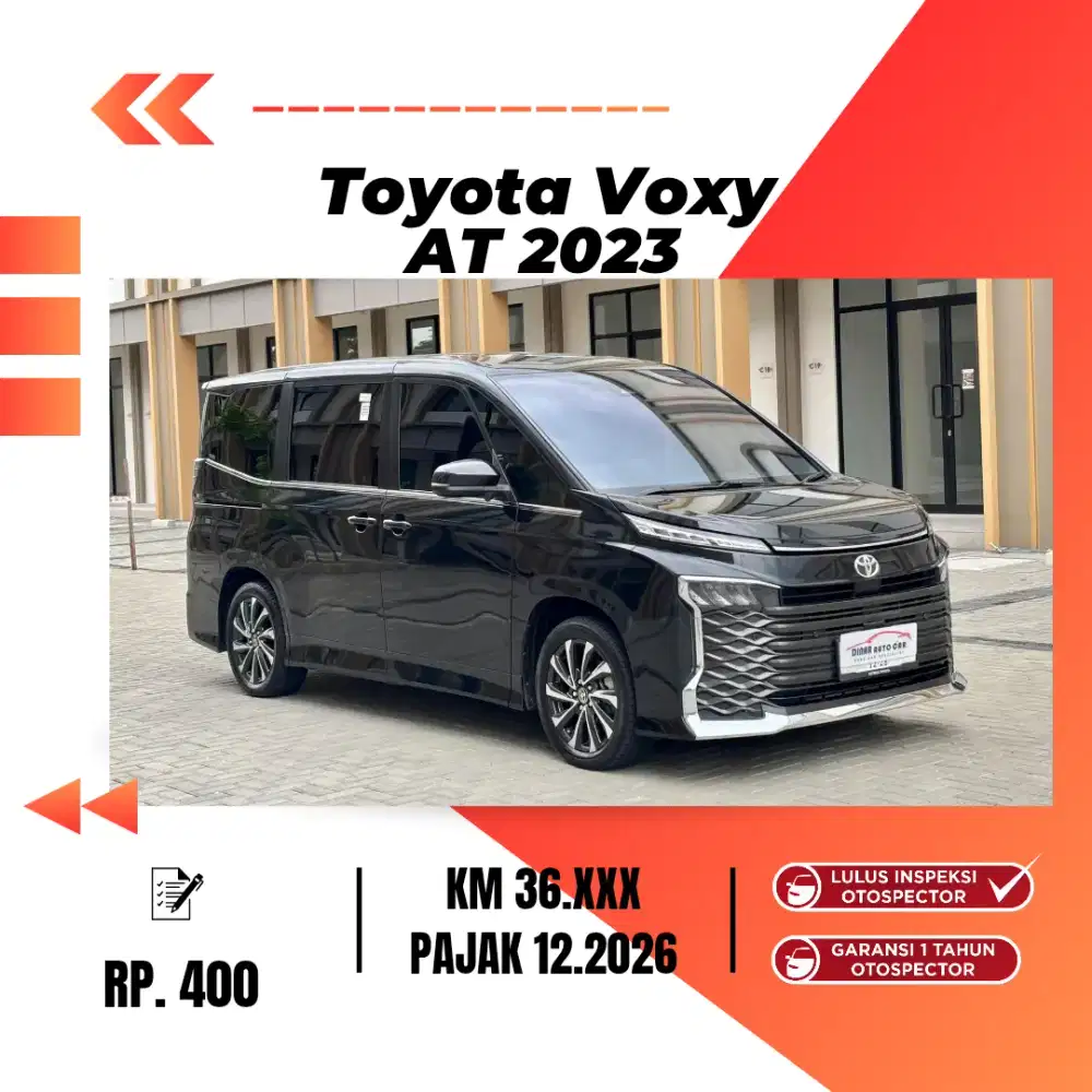 Toyota Voxy AT 2023 KM 36RB