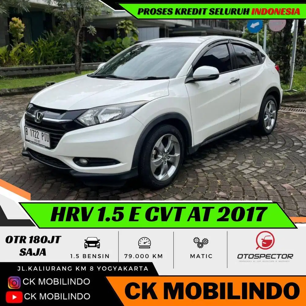 Honda HRV E CVT Matic 2017 FAVORIT DP Minim Kredit Murah Xpander