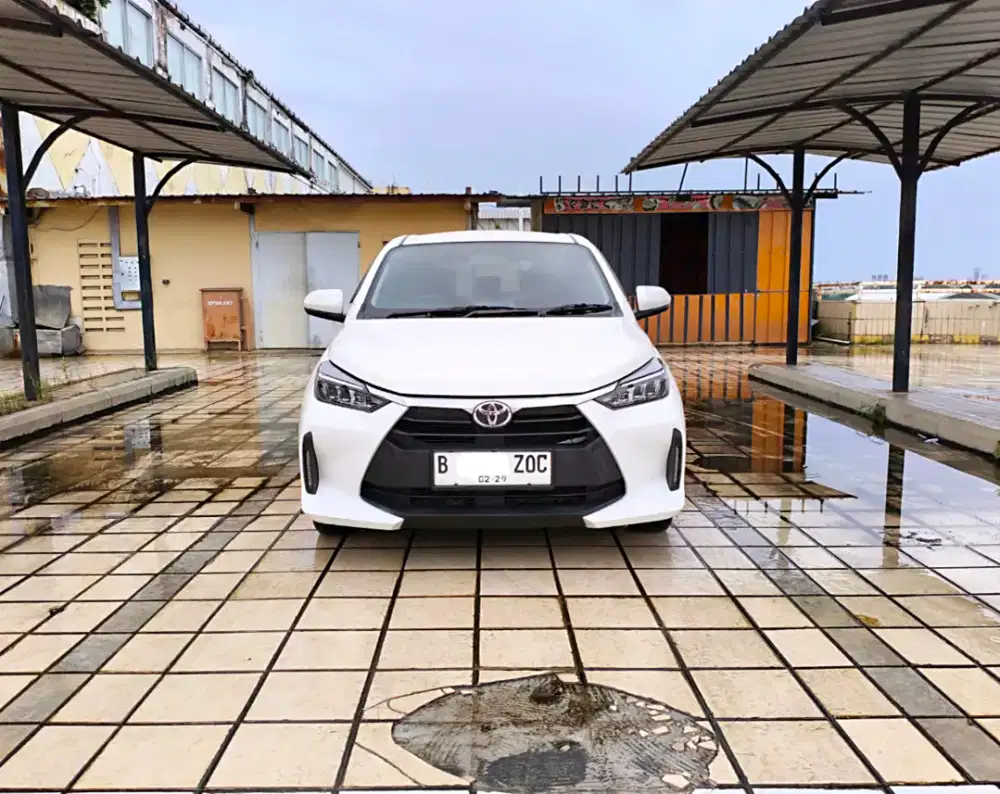 (Seperti Baru) Toyota Agya 2024 CVT Matic Automatic Low KM, KM Rendah