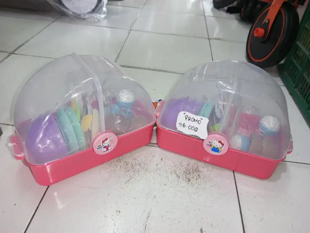 PROMO Mainan Anak Rak piring Set eskrim