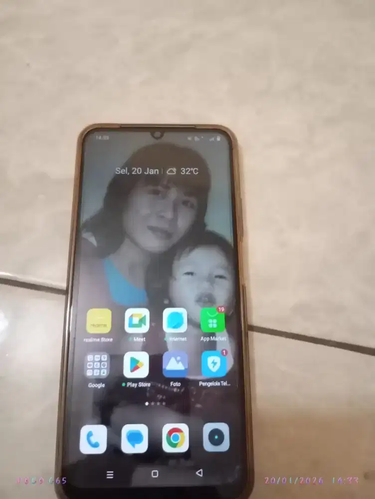 Di jual hp realme note 60