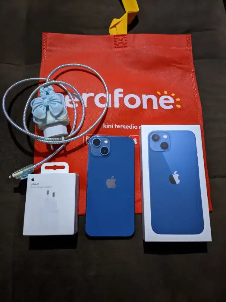 Iphone 13 128GB IBOX + Charger Ori (NET)