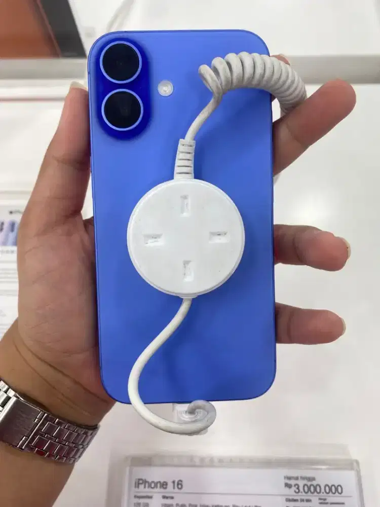 KREDIT TANPA DP 0% IPHONE 16 128GB BISA FREE 1 ANGSURAN