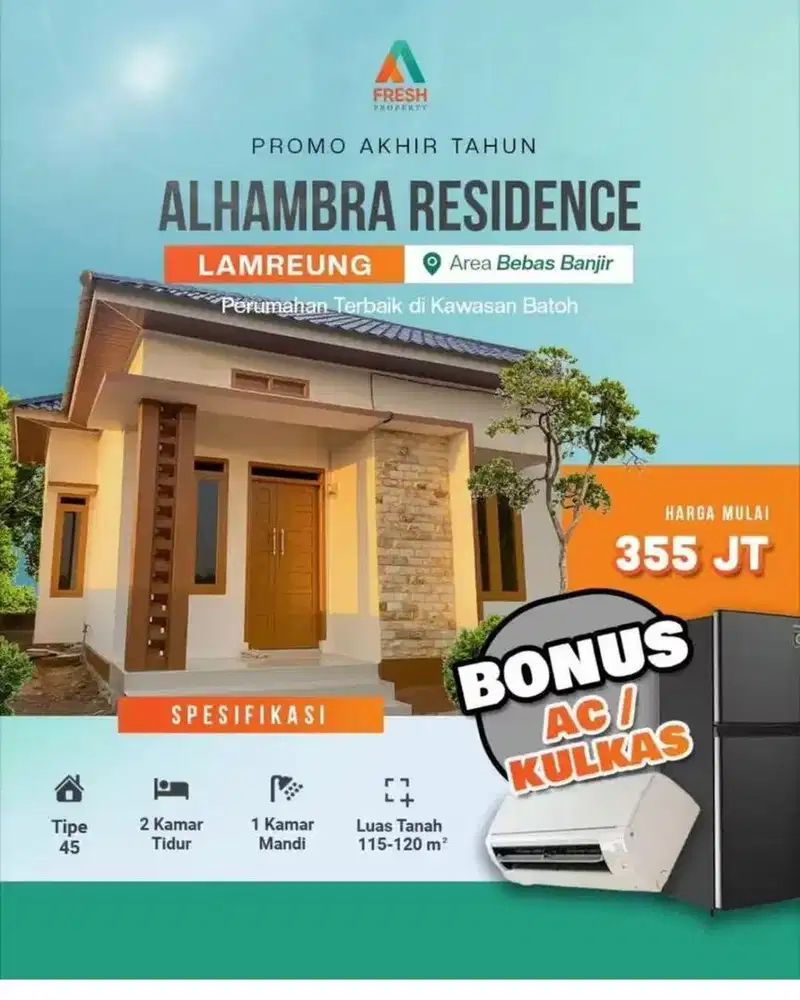 Rmh minimalis type 45 gampong lamreung lampenerut dkt terminal batoh