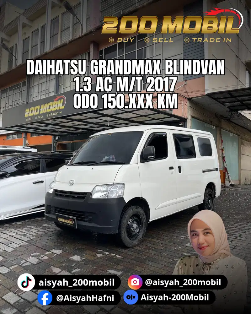 Daihatsu Grandmax Blindvan 1.3 AC M/T 2017