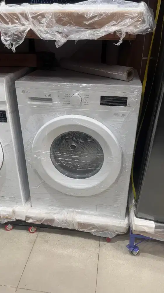 MESIN CUCI FRONT LOADING LG KREDIT