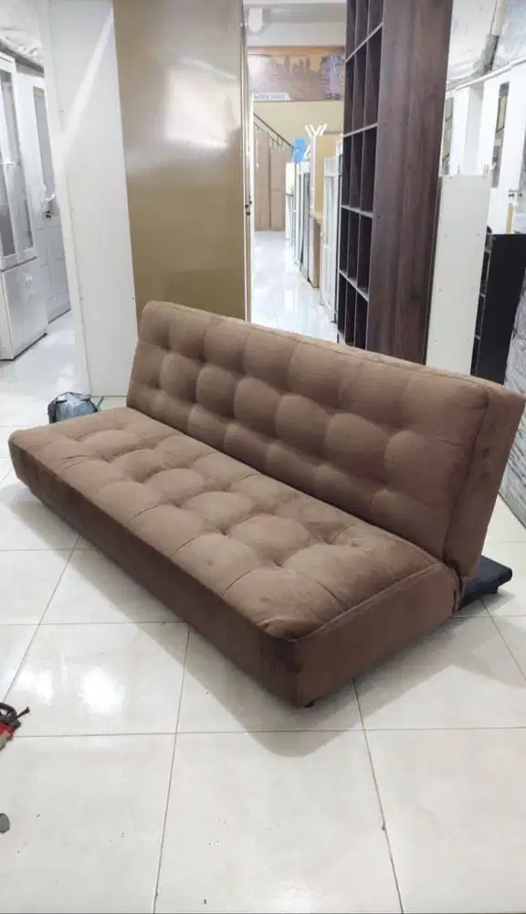 Sofa Bed Kursi Lipat Bludru