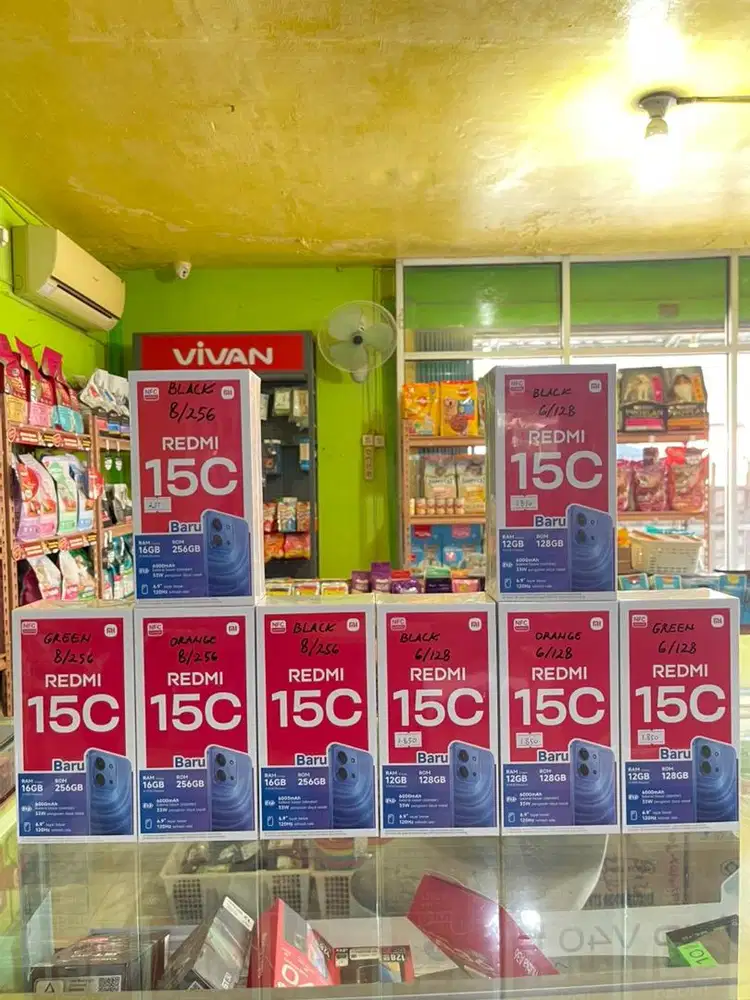 Redmi 15C Ram 8/256 Garansi Resmi