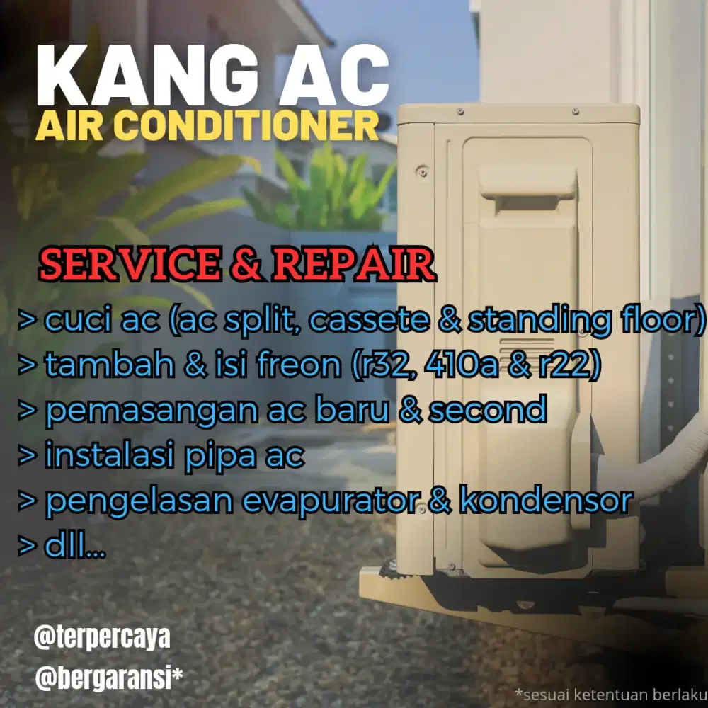 Service ac, cuci ac