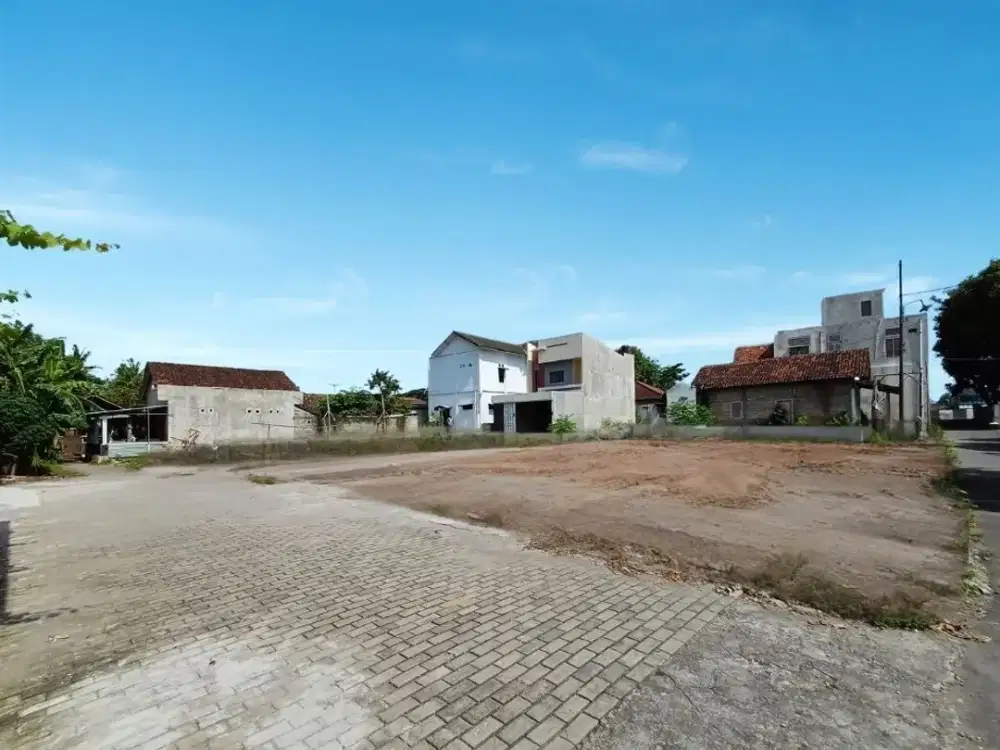 Tanah Siap AJB Prambanan 30 Meter Jl Jogja Solo