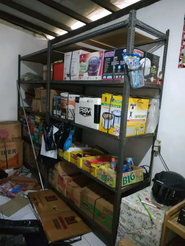 JUAL RAK BESI BEKAS USAHA