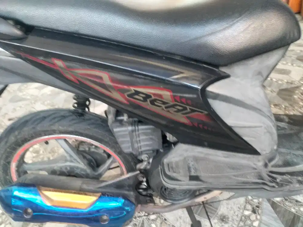 Honda beat 2011 tgn 1 ors cat mesin segell PJK plat baru lkp