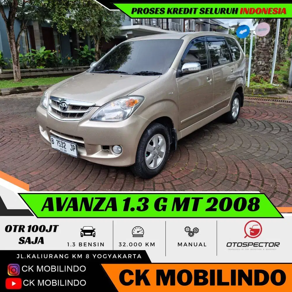 Toyota Avanza G Manual 2008 ANTIK RAWATAN DP Minim Confero