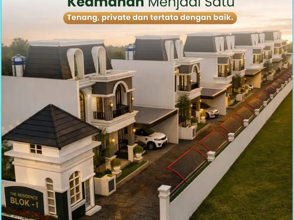 HUNIAN MEWAH SLEMAN DEPAN RS PKU GAMPING 3 LANTAI