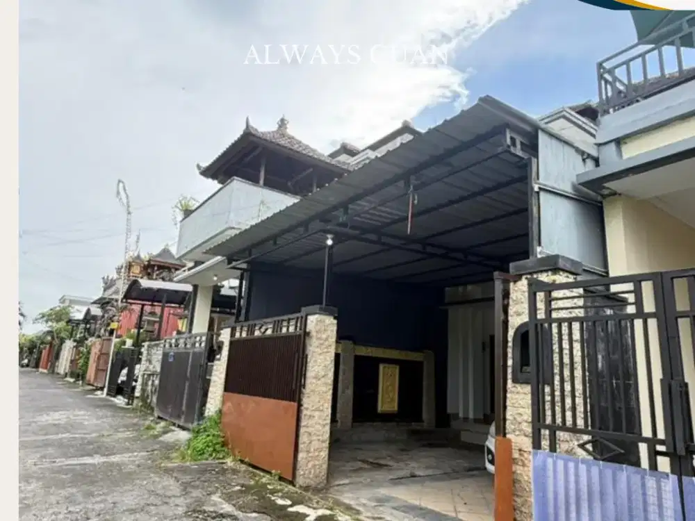 Rumah 2 Lantai Dangan 4 Kamar Tidur Area Cokrominoto Dijual