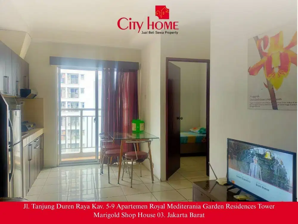 Sewa Apartment Mediterania Garden Residences 2 - Full Furnished