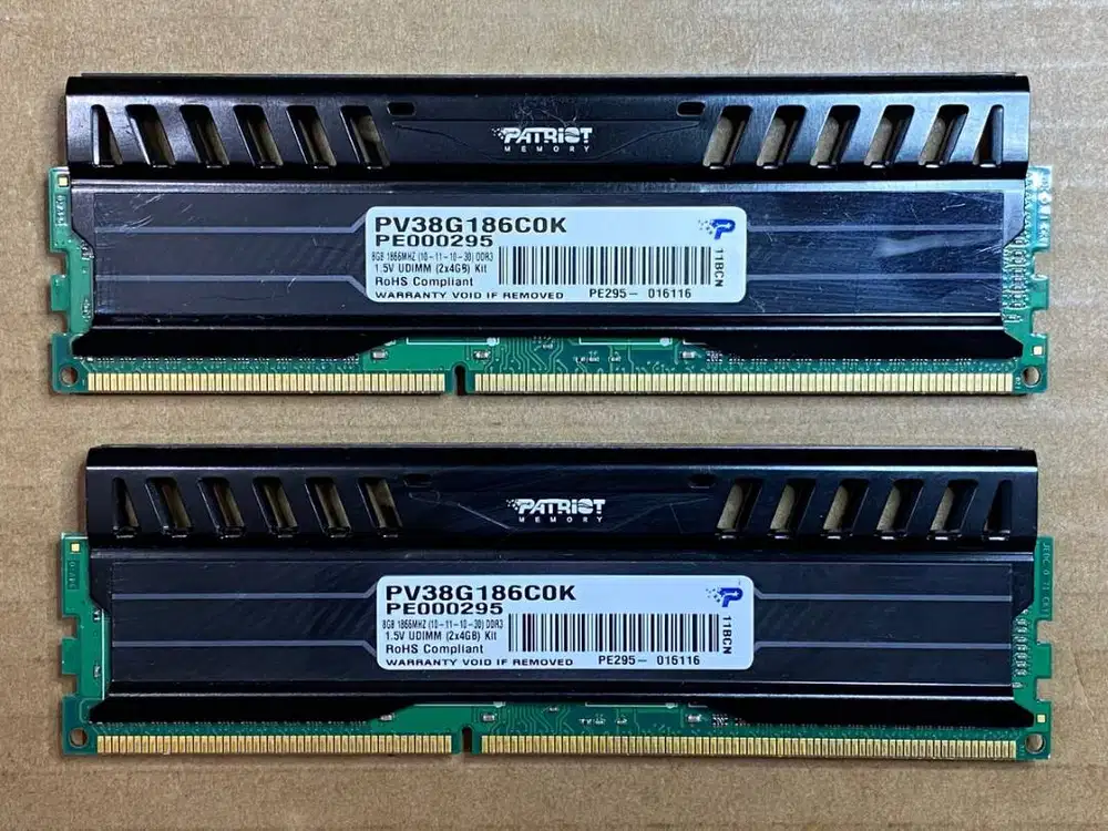 Ram Memory Patriot Viper 3 DDR3 16GB (2x8GB) 1600MHz