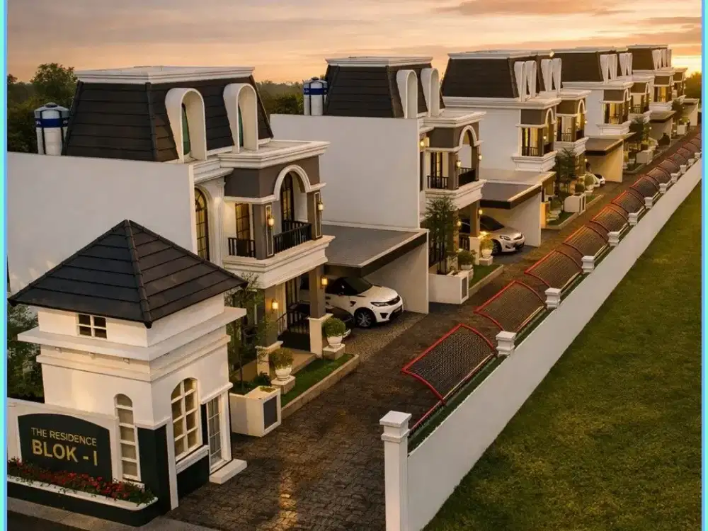 RUMAH 3 LANTAI YOGYAKARTA DALAM CLUSTER PREMIUM DEPAN RS PKU GAMPING