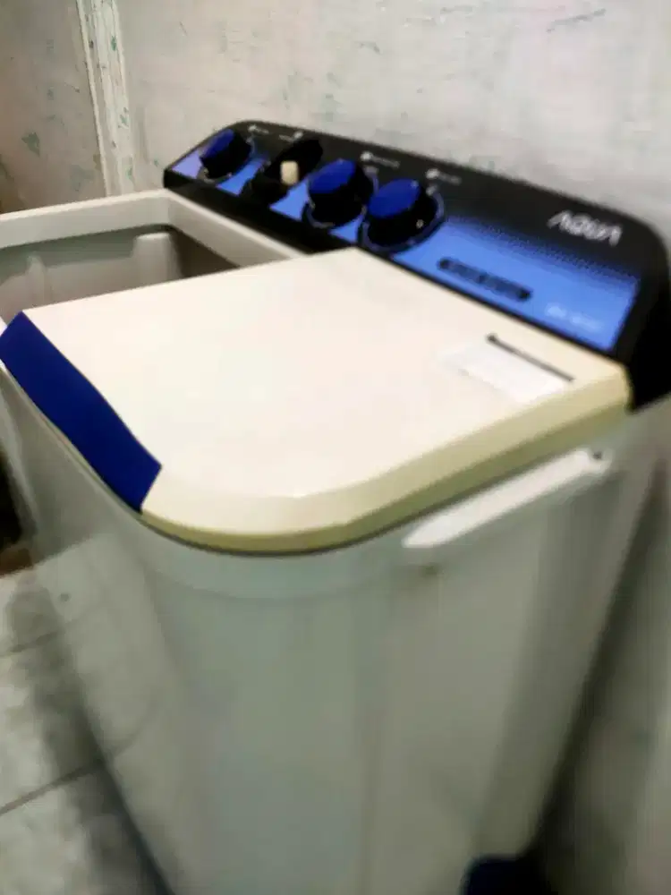 Aqua jibab mulus no minus ori  kapasitas 7,8 kg