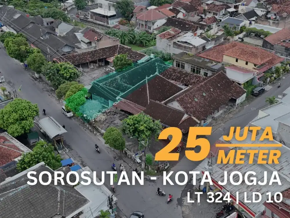 Jual Tanah Sorosutan Umbulharjo Dekat Kampus UAD Pusat