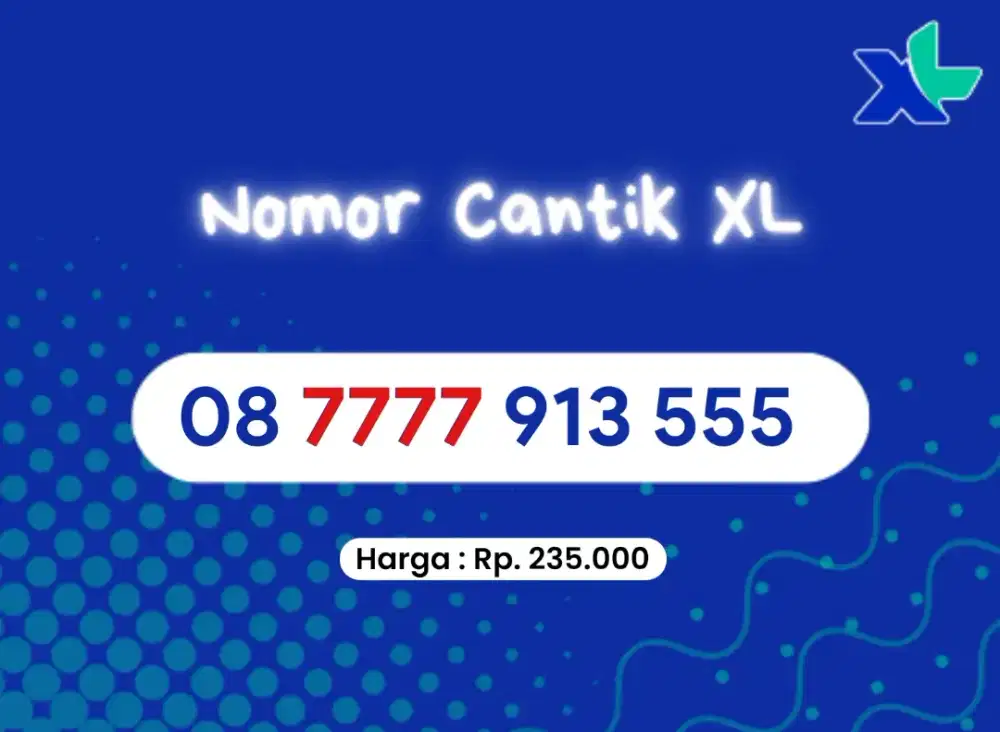 Nomor Cantik XL Murah Rapih