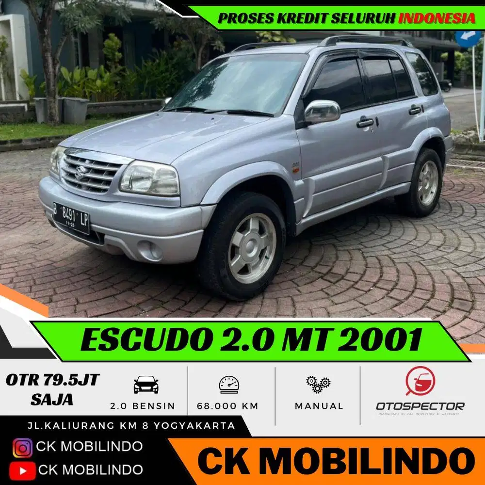 Suzuki Escudo Manual 2001 ANTIK RAWATAN Kijang