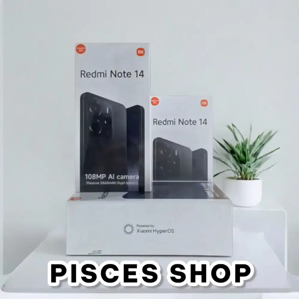 REDMI NOTE 14 RAM 8/128 NEW Segel Garansi Resmi 1 Tahun