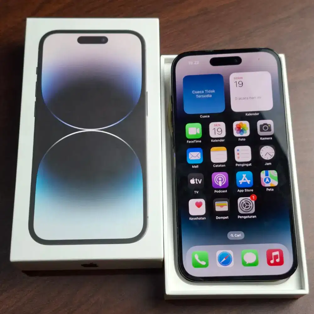 IPhone 14 PRO 128GB [ Space Black ] Garansi Resmi iBox