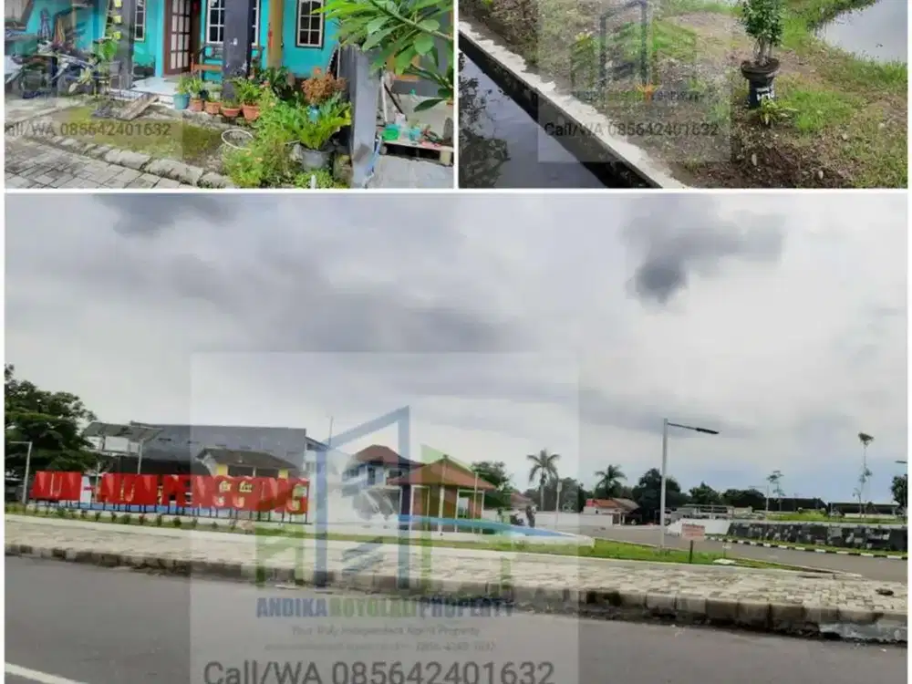 Rumah asri pemandangan sawah di banyudono boyolali