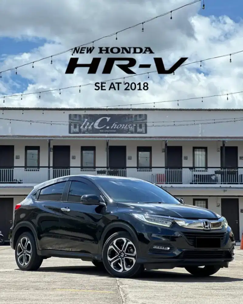 HRV 1.5 SE CVT 2018 | 2019 HITAM KM.LOW ISTIMEWA (DP. 15 %AZA) Bisa TT