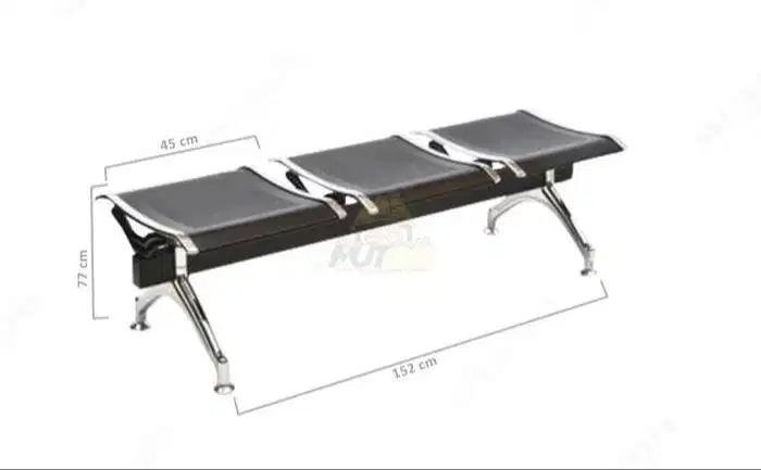 Kursi Tamu Bandara Stainless