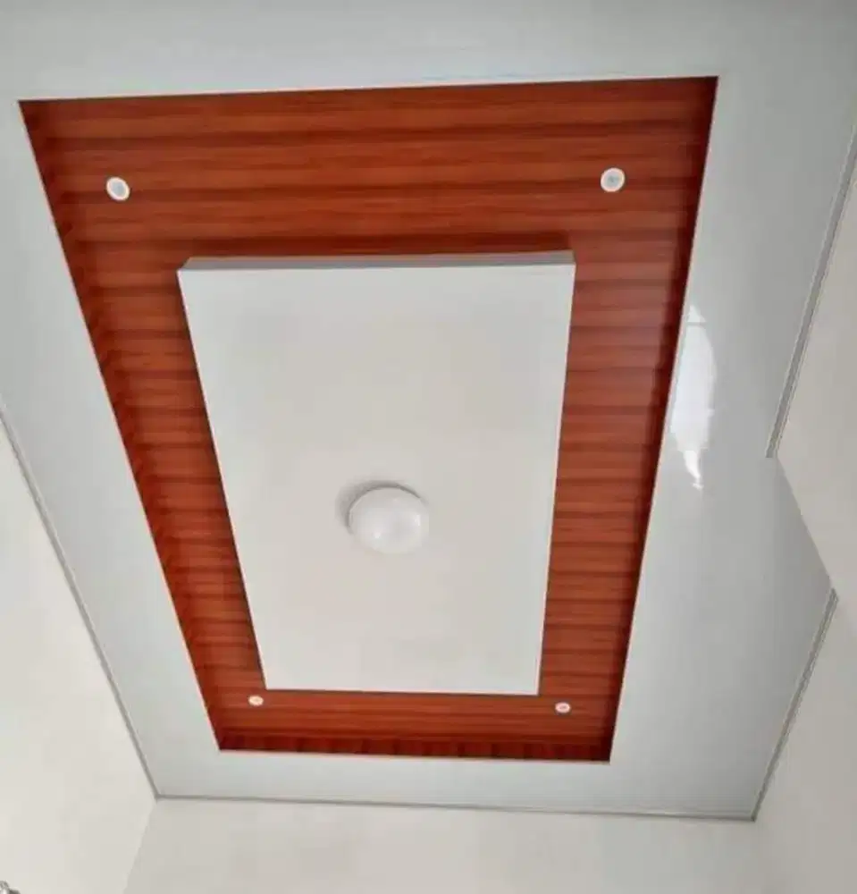 Plafon PVC terpasang dan renovasi rumah